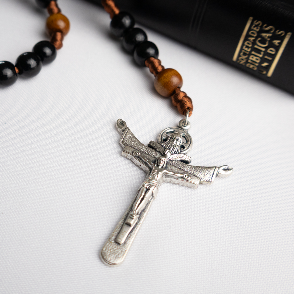 Cruz de la Santísima Trinidad del Rosario Católico Miles Christi de Holycrvx