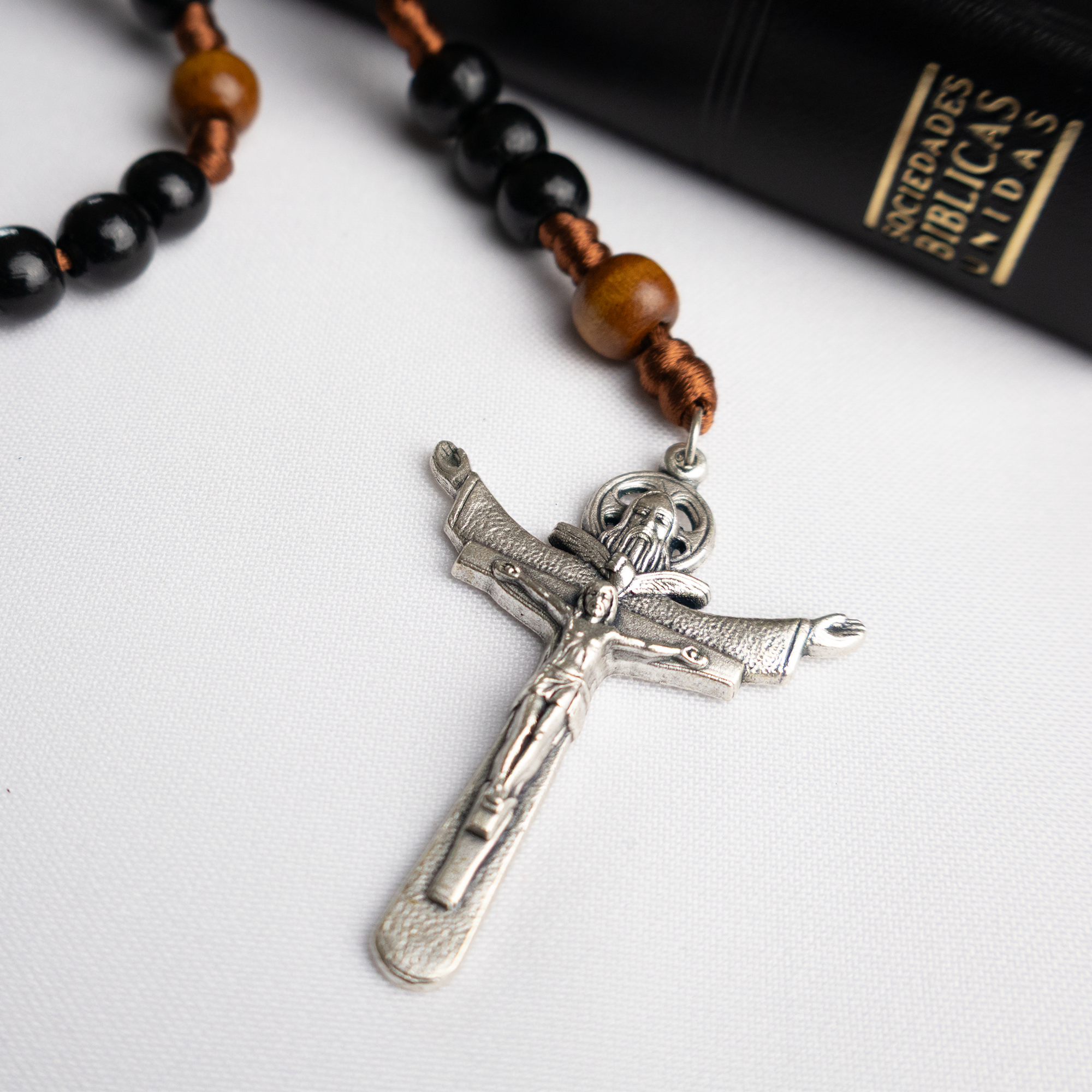 Cruz de la Santísima Trinidad del Rosario Católico Miles Christi de Holycrvx