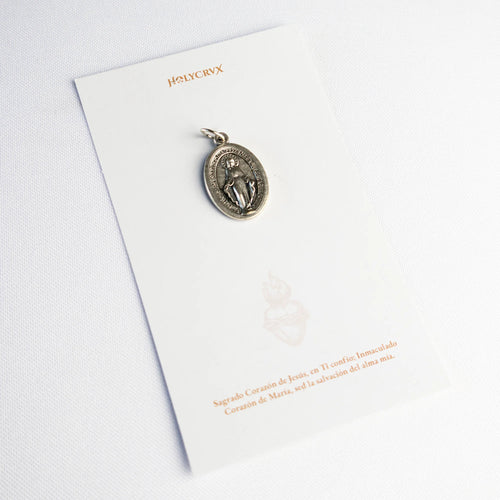Medalla Milagrosa de Holycrvx en presentación para regalo devocional